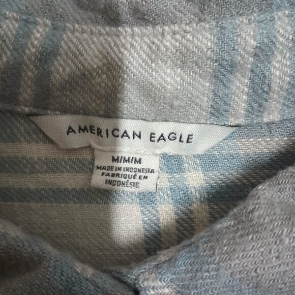 American Eagle long sleeve flannel shirt - Picture 3 of 4